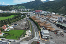 Turmgasse in Leoben: Straßenbaustelle wurde drei Wochen früher fertiggestellt