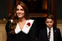 Charmante Begleitung: Prinz George springt für Papa William ein