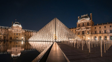 Geslo za video sistem v Louvru je bilo v času ropa ‘Louvre’