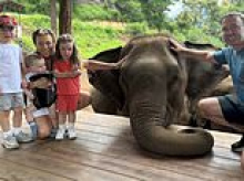 Brits sell house to travel to Asia - and say they're living off just £40 per day as a family of five