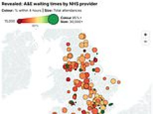 The areas with the LONGEST A&E waits revealed: More than 1,700 patients A DAY are forced to wait at least 12 hours in emergency departments but waiting list shrinks (for now, at least)