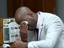 Popular rapper Chocolate MC hangs his head in shame as he's found guilty in botched murder-to-hire plot