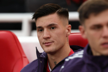 Šeško bo zaradi poškodbe kolena več tednov odsoten z zelenic