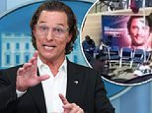 Matthew McConaughey sparks wild rumors he's running for office with mysterious posters