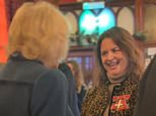 Awkward moment Queen Camilla tells Ruth Jones 'you've lost masses of weight' after failing to recognise her during King's trip to South Wales for his birthday