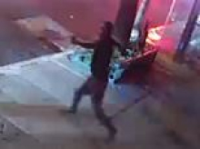 Wild footage shows NYPD fatally shoot crazed gunman on the streets after he threatened to shoot up hospital