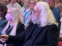 Emotional scenes as Sir Billy Connolly makes rare appearance to accept award