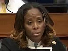 Extraordinary moment Democrat congresswoman is seen texting with Epstein during Trump hearing - before asking questions HE suggested