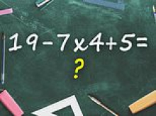 It looks like a simple math sum but has left people scratching their heads... can you solve it in 30 seconds?