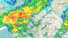 FOTO Ovo nevrijeme pogodilo je Italiju. Sad ide prema Hrvatskoj