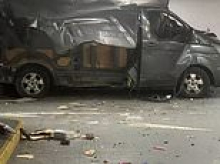 Man rushed to hospital and shopping centre evacuated after 'van explosion'