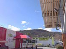 Woman kills herself by slashing her throat with a chainsaw in front of horrified customers at French shopping centre