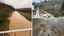 Nevrijeme u Sloveniji. Nestale cijele ceste, uništen most. Stotine ljudi ostalo bez struje