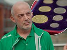 Antiques Roadshow guest gasps 'goodness me!' as he learns whopping value of late dad's secret coin collection that was locked away until his death