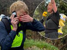 Sara Cox, 50, raises astonishing final total of over £10MILLION for Children in Need after completing 135-Mile Great Northern Marathon Challenge