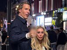 MAGA influencer and boyfriend wanted over alleged 'racial assault' in London are 'no longer in the UK' - as police say they will 'continue efforts' to speak to couple from across the Atlantic