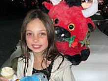 Girl, 9, is left with horrific facial injuries after dog MAULS her on the street