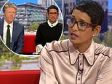 BBC bosses 'assign watchdogs to monitor Naga Munchetty's behaviour' amid bullying probe as her job 'hangs in the balance'