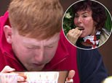 I'm A Celeb fans claim AngryGinge and Ruby Wax are the 'double act no-one saw coming' after they feast on pig scrotum and crocodile anus in first Bushtucker Trial... as public vote reveals who will face the Jungle Doomsday Vault