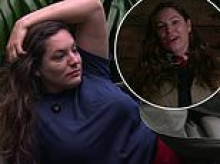 Kelly Brook's I'm A Celeb adventure gets off to bad start as she is attacked by critters and loses her toothbrush - but fans think she 'still looks amazing' after roughing it in the jungle