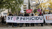 FOTO Mostar ustao na noge.  Prosvjedovali zbog ubojstva djevojke (32): Stop femicidu!