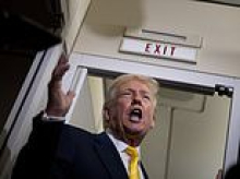 'Quiet, Piggy': Trump in total meltdown at female reporter as he's grilled over the Epstein files