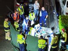 Witness reveals the terrifying noise and heartbreaking aftermath when a pregnant mum was killed in a horror accident as she walked home with her husband and young child