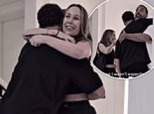 Kate Ferdinand admits she's in a 'complete emotional spiral' after stepson Tate flew to Dubai to surprise her and husband Rio in their new home