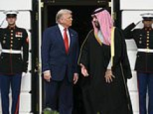 Trump pays Saudi crown prince the highest honor despite assassination of journalist