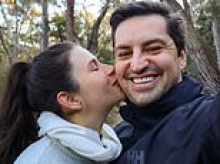 How neo-Nazi's wife and their newborn baby are paying the price for his anti-Semitic protest - as he pleads for their safety ahead of his deportation