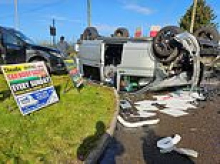The end of one of Britain's most dangerous junctions: Council spends £25k fixing road after 13 crashes caught on camera in just six weeks