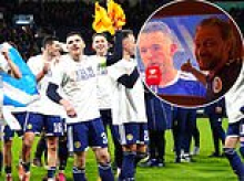 Celebrities lead the celebrations as Scotland secure a place at next year's World Cup finals