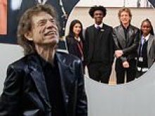 Mick Jagger goes back to school: Rolling Stones rocker, 82, makes a surprise visit to Dartford Grammar