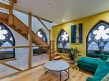 Former church tower is dubbed one of Britain's 'most unique conversions' after being transformed into a stunning seven-storey home