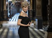 Paris museum unveils waxwork of Princess Diana in her iconic 'revenge dress' - exactly 30 years after she gave famous 'three of us in this marriage' BBC interview