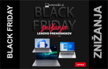 Black Friday znižanja pri Notesniki.si