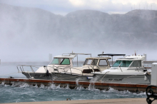 Alpe-Adria-Wetter: Schnee, Regen und Wind in Slowenien und Kroatien