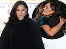 Jessie J reveals the poignant reason behind her Royal Variety tracksuit after sharing an emotional embrace with the Princess of Wales