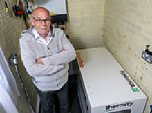 Couple save £335 a month on their energy bills - by using a data centre in their garden shed