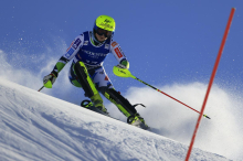 V Gurglu na startu slaloma tudi Nika Tomšič