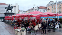 FOTO Dio Dolca preselio na Trg: Ovako ćemo kupovati dok traje velika obnova cijele tržnice