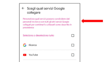 Dati personali, Google dovrà informarci su come i suoi servizi si scambiano informazioni sensibili
