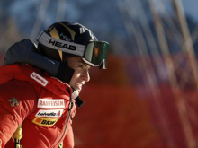 Hud padec Lare Gut-Behrami. Je to tudi konec?