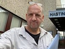 Royal engraver and his wife who buried his father in the garden sue police for arresting them and digging up the body