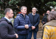 MINISTAR GLIŠIĆ OBIŠAORADOVE NA REKONSTRUKCIJI GIMNAZIJE 