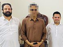 Labour councillor who met alleged international drug baron FOUR times in Pakistan says he had 'no reason to suspect' he was a fugitive