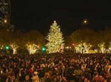 One dead and 8 injured as shots ring out at Christmas tree lighting event sending terrifying families fleeing