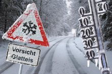 Blitzeis: Zum Wochenstart ist auf steirischen Straßen Vorsicht geboten