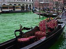 Greta Thunberg joins Extinction Rebellion protest in Venice as eco-extremists turn Grand Canal green