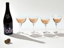 English winemaker launches new champagne glasses modelled on breasts of living British women- to replace traditional French fizz receptacle supposedly formed on the curves of Marie Antoinette